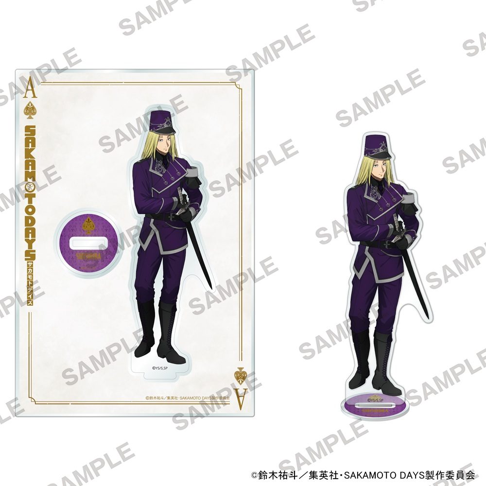 SAKAMOTO DAYS アクリルスタンド トランプVer. 神々廻 ("Sakamoto Days" Acrylic Stand Playing Cards Ver. Shishiba)