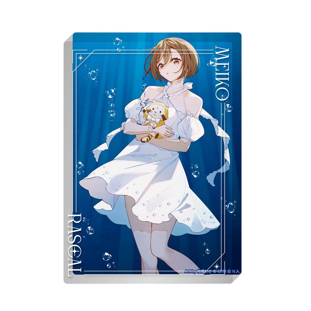 初音ミク×ラスカル 2025 アクリルブロック MEIKO (Hatsune Miku x "Rascal the Raccoon" 2025 Acrylic Block MEIKO)