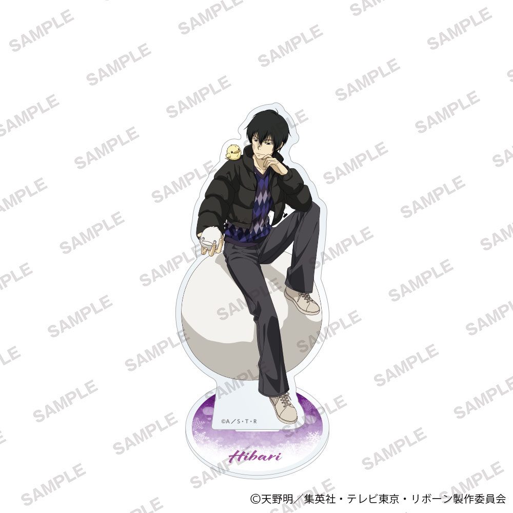 家庭教師ヒットマンREBORN! アクリルスタンドフィギュア 雪バトルVer. 雲雀恭弥 ("Reborn!" Acrylic Stand Figure Snow Battle Ver. Hibari Kyoya)