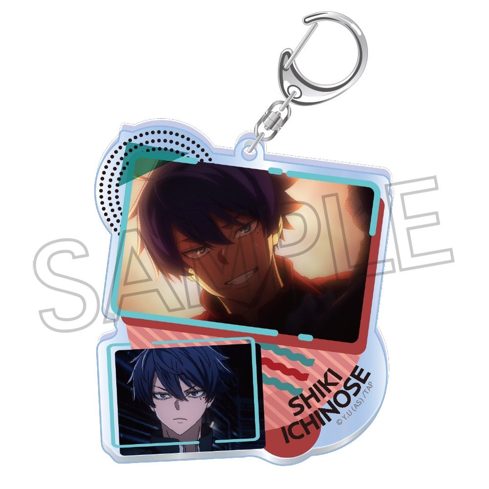 桃源暗鬼 コラージュアクリルキーホルダー Vol.2 一ノ瀬四季 ("Tougen Anki" Collage Acrylic Key Chain Vol. 2 Ichinose Shiki)