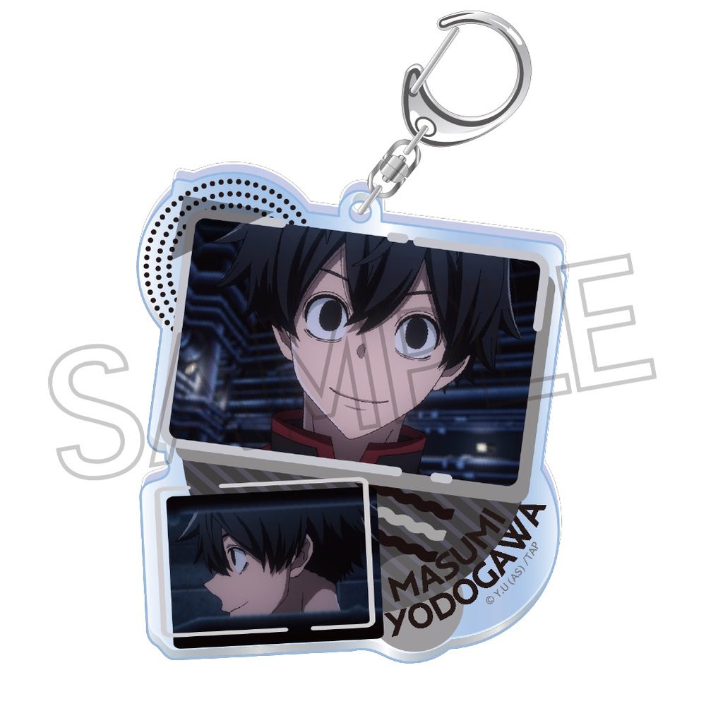 桃源暗鬼 コラージュアクリルキーホルダー Vol.2 淀川真澄 ("Tougen Anki" Collage Acrylic Key Chain Vol. 2 Yodogawa Masumi)