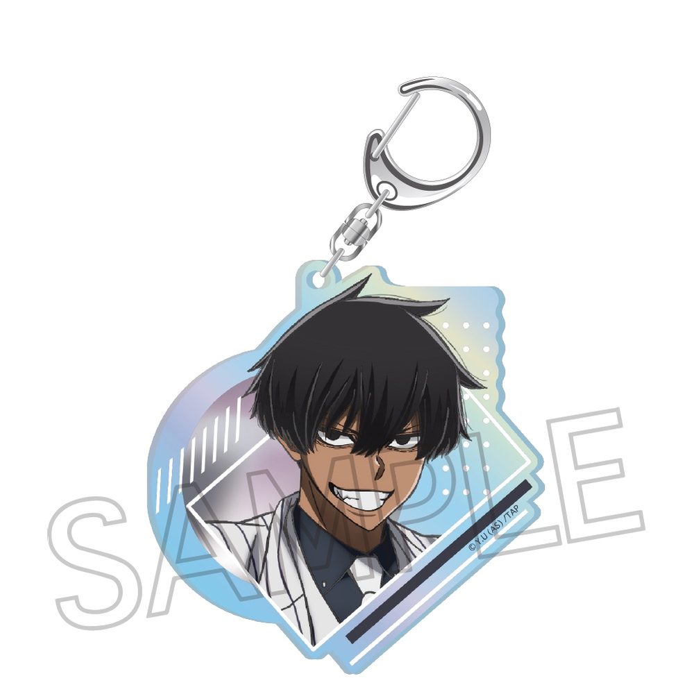 桃源暗鬼 シャインシリーズ オーロラアクリルキーホルダー Vol.2 桃角桜介 ("Tougen Anki" Shine Series Aurora Acrylic Key Chain Vol. 2 Momokado Ousuke)