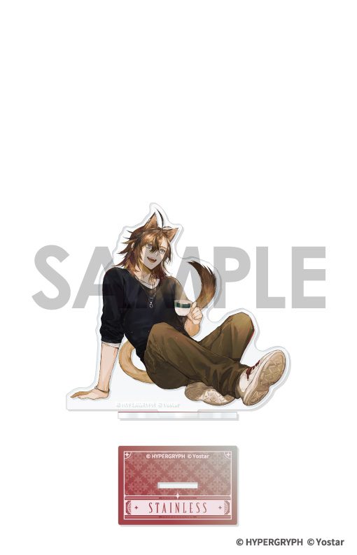 アークナイツ アクリルスタンド ステインレス ("Arknights" Acrylic Stand Stainless)