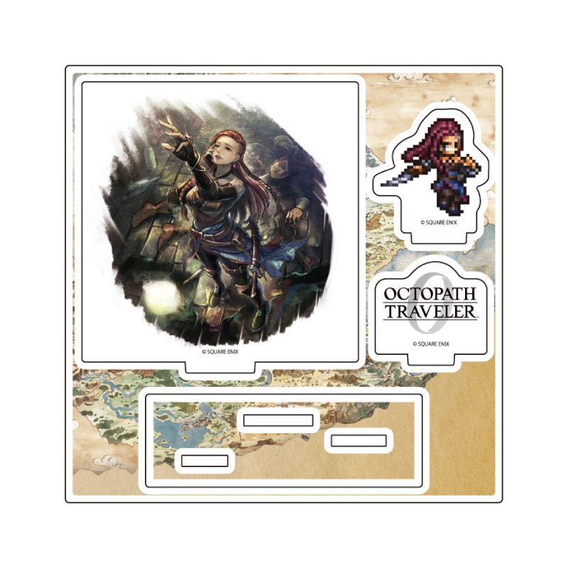 アクリルスタンドプレート OCTOPATH TRAVELER 0 11 ハイドネ(公式イラスト) (Acrylic Stand Plate "OCTOPATH TRAVELER 0" 11 Heidne (Official Illustration))
