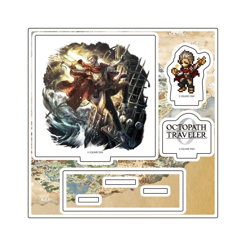 アクリルスタンドプレート OCTOPATH TRAVELER 0 16 グッドウィン(公式イラスト) (Acrylic Stand Plate "OCTOPATH TRAVELER 0" 16 Goodwin (Official Illustration))