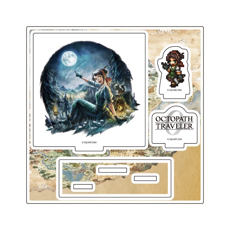 アクリルスタンドプレート OCTOPATH TRAVELER 0 17 スティア(公式イラスト) (Acrylic Stand Plate "OCTOPATH TRAVELER 0" 17 Stia (Official Illustration))