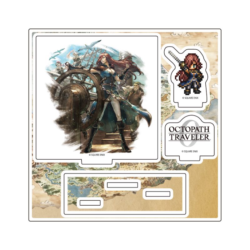 アクリルスタンドプレート OCTOPATH TRAVELER 0 22 エルトリクス(公式イラスト) (Acrylic Stand Plate "OCTOPATH TRAVELER 0" 22 Eltrix (Official Illustration))