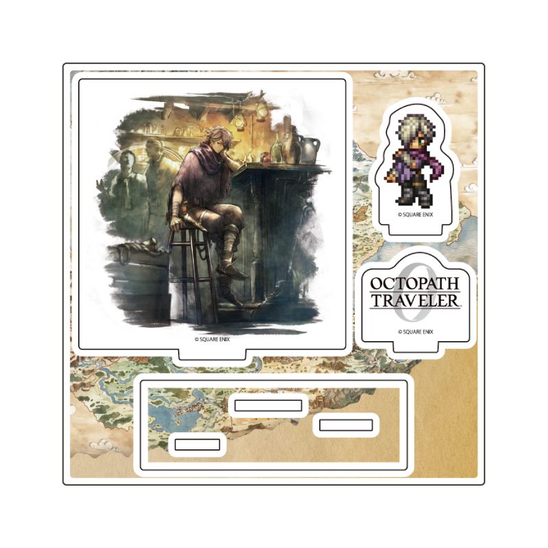 アクリルスタンドプレート OCTOPATH TRAVELER 0 27 テリオン(公式イラスト) (Acrylic Stand Plate "OCTOPATH TRAVELER 0" 27 Therion (Official Illustration))