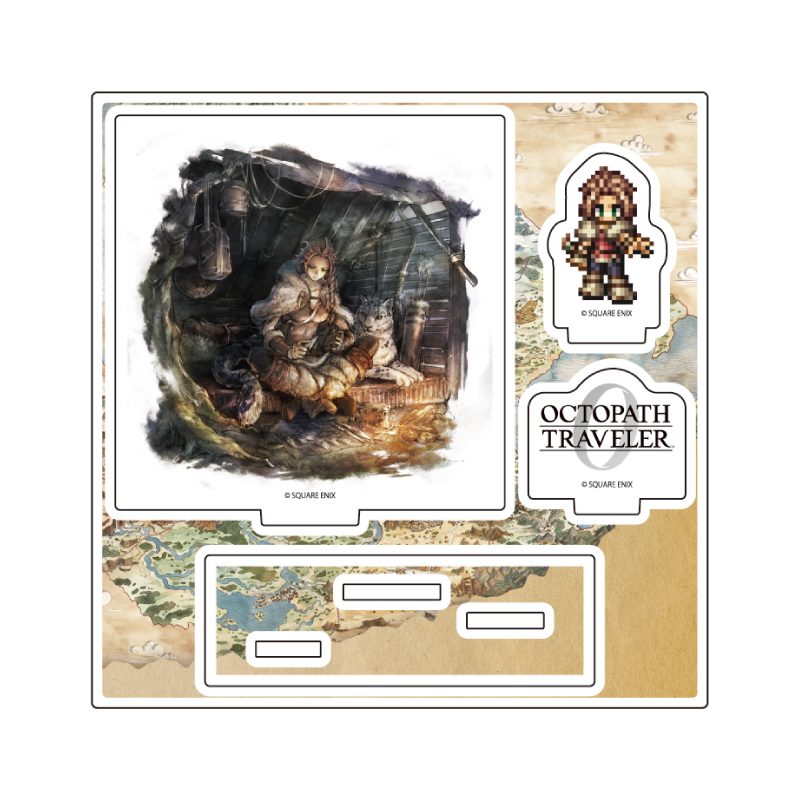 アクリルスタンドプレート OCTOPATH TRAVELER 0 29 ハンイット(公式イラスト) (Acrylic Stand Plate "OCTOPATH TRAVELER 0" 29 H'aanit (Official Illustration))