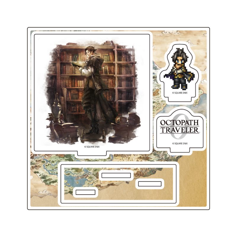 アクリルスタンドプレート OCTOPATH TRAVELER 0 31 サイラス(公式イラスト) (Acrylic Stand Plate "OCTOPATH TRAVELER 0" 31 Cyrus (Official Illustration))