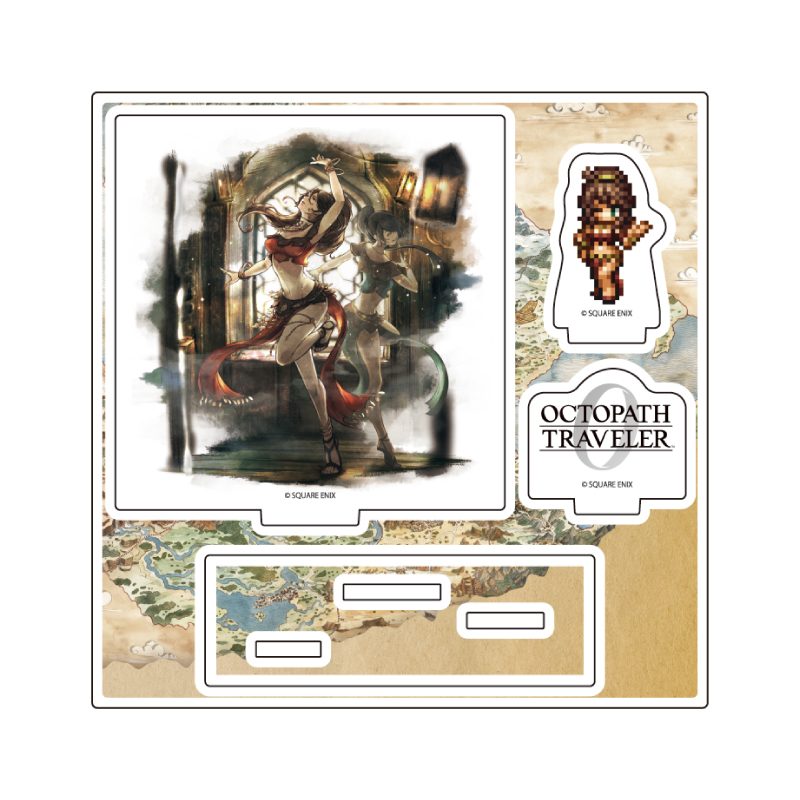 アクリルスタンドプレート OCTOPATH TRAVELER 0 32 プリムロゼ(公式イラスト) (Acrylic Stand Plate "OCTOPATH TRAVELER 0" 32 Primrose (Official Illustration))