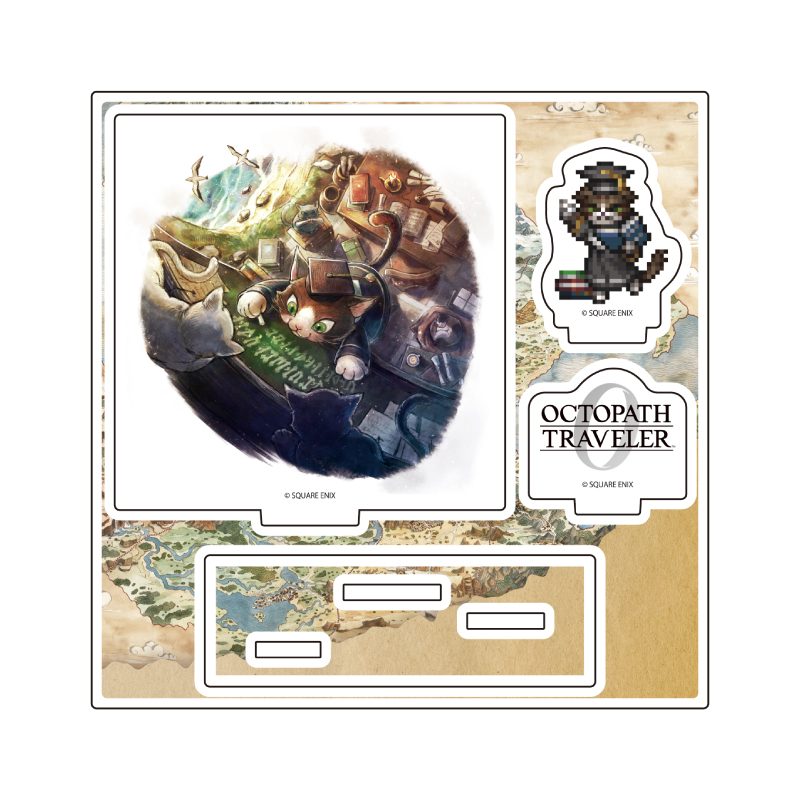 アクリルスタンドプレート OCTOPATH TRAVELER 0 33 アイラ(公式イラスト) (Acrylic Stand Plate "OCTOPATH TRAVELER 0" 33 Isla (Official Illustration))