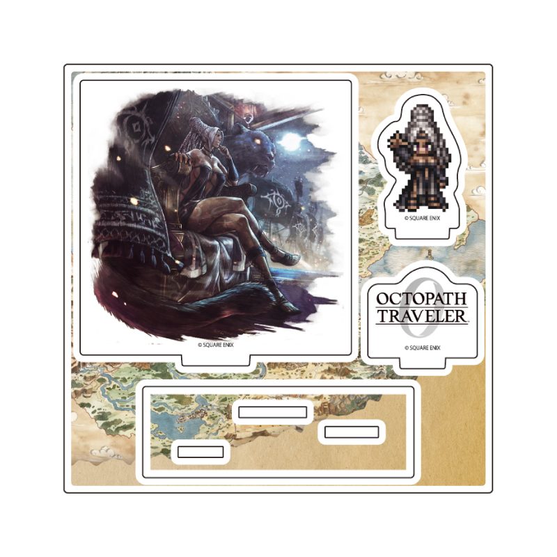 アクリルスタンドプレート OCTOPATH TRAVELER 0 34 タトゥロック(公式イラスト) (Acrylic Stand Plate "OCTOPATH TRAVELER 0" 34 Tatloch (Official Illustration))