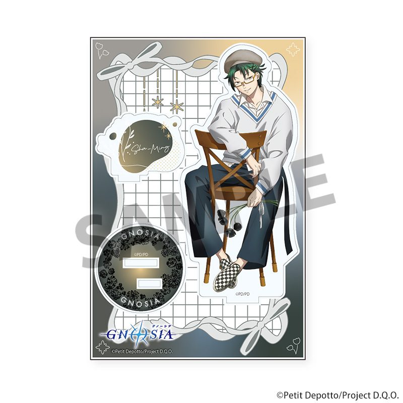 グノーシア 描き下ろしアクリルスタンド 沙明 ("GNOSIA" Original Illustration Acrylic Stand Sha-Ming)