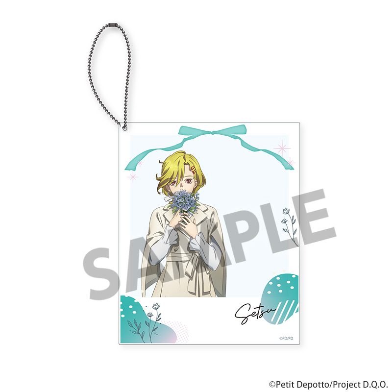 グノーシア 描き下ろしポラロイド風アクリルキーホルダー セツ ("GNOSIA" Original Illustration Polaroid-Style Acrylic Key Chain Setsu)