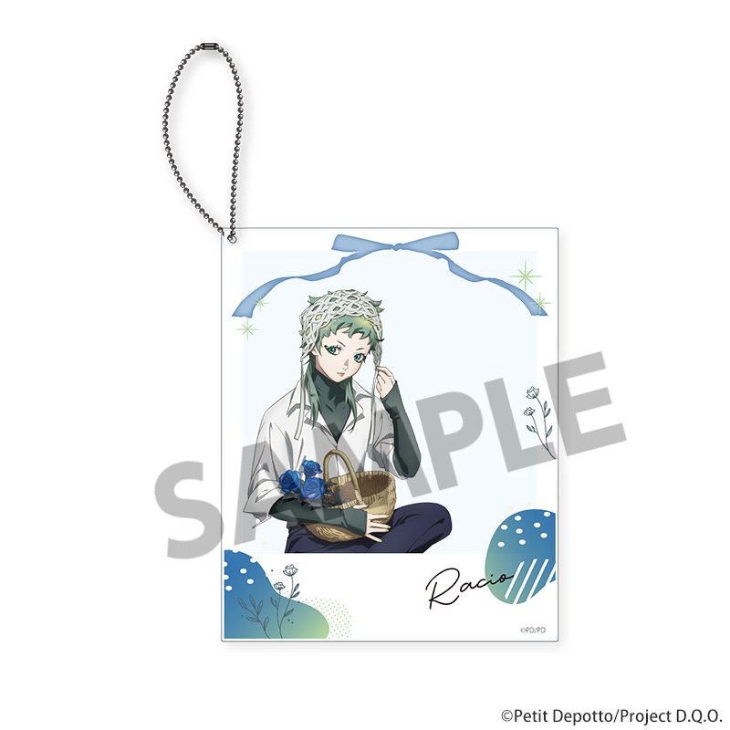 グノーシア 描き下ろしポラロイド風アクリルキーホルダー ラキオ ("GNOSIA" Original Illustration Polaroid-Style Acrylic Key Chain Racio)