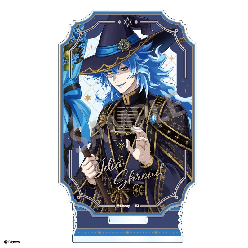 ディズニー ツイステッドワンダーランド レイヤードアクリルスタンド イデア・シュラウド ブルームバースデーVer. ("Disney Twisted Wonderland" Layered Acrylic Stand Idia Shroud Bloom Birthday Ver.)