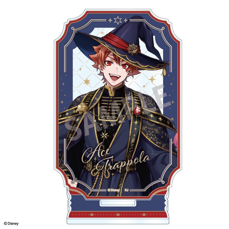 ディズニー ツイステッドワンダーランド レイヤードアクリルスタンド エース・トラッポラ ブルームバースデーVer. ("Disney Twisted Wonderland" Layered Acrylic Stand Ace Trappola Bloom Birthday Ver.)