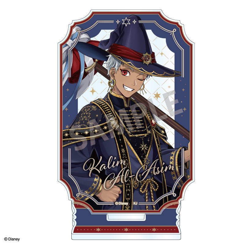 ディズニー ツイステッドワンダーランド レイヤードアクリルスタンド カリム・アルアジーム ブルームバースデーVer. ("Disney Twisted Wonderland" Layered Acrylic Stand Kalim Al-Asim Bloom Birthday Ver.)