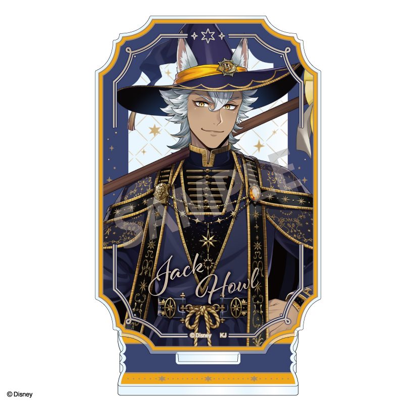 ディズニー ツイステッドワンダーランド レイヤードアクリルスタンド ジャック・ハウル ブルームバースデーVer. ("Disney Twisted Wonderland" Layered Acrylic Stand Jack Howl Bloom Birthday Ver.)