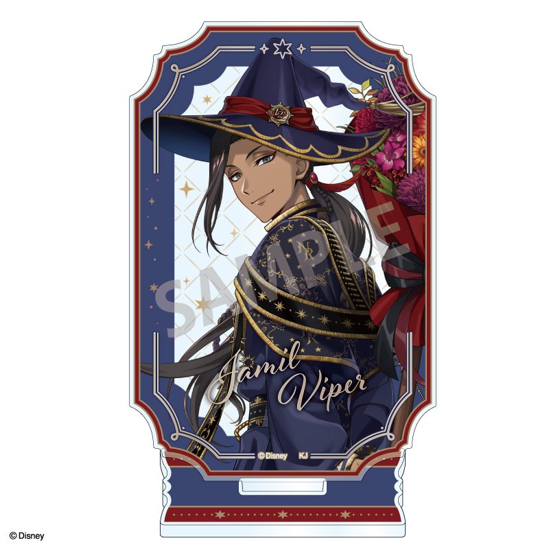 ディズニー ツイステッドワンダーランド レイヤードアクリルスタンド ジャミル・バイパー ブルームバースデーVer. ("Disney Twisted Wonderland" Layered Acrylic Stand Jamil Viper Bloom Birthday Ver.)