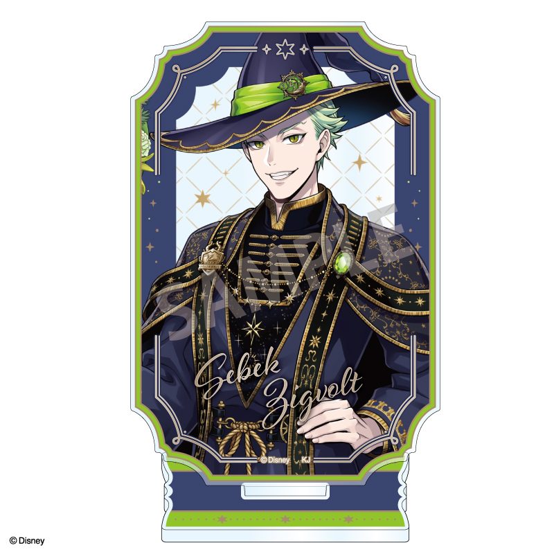 ディズニー ツイステッドワンダーランド レイヤードアクリルスタンド セベク・ジグボルト ブルームバースデーVer. ("Disney Twisted Wonderland" Layered Acrylic Stand Sebek Zigvolt Bloom Birthday Ver.)