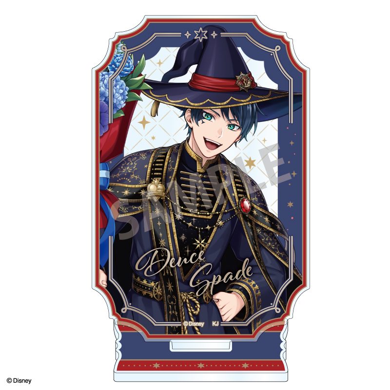 ディズニー ツイステッドワンダーランド レイヤードアクリルスタンド デュース・スペード ブルームバースデーVer. ("Disney Twisted Wonderland" Layered Acrylic Stand Deuce Spade Bloom Birthday Ver.)