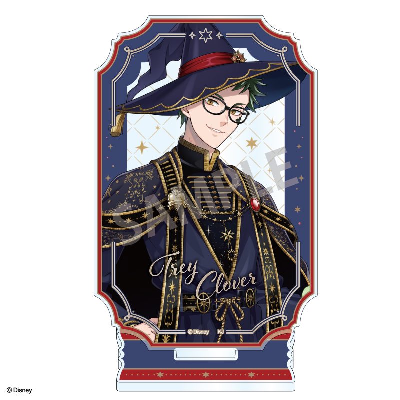 ディズニー ツイステッドワンダーランド レイヤードアクリルスタンド トレイ・クローバー ブルームバースデーVer. ("Disney Twisted Wonderland" Layered Acrylic Stand Trey Clover Bloom Birthday Ver.)