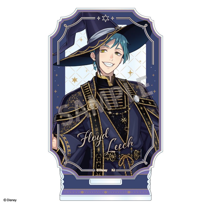 ディズニー ツイステッドワンダーランド レイヤードアクリルスタンド フロイド・リーチ ブルームバースデーVer. ("Disney Twisted Wonderland" Layered Acrylic Stand Floyd Leech Bloom Birthday Ver.)