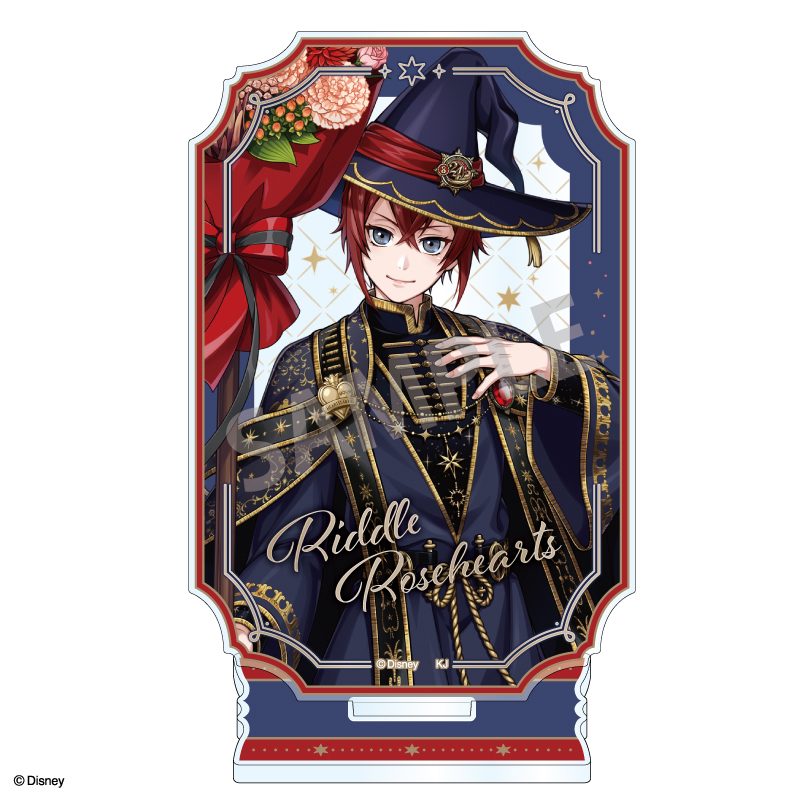 ディズニー ツイステッドワンダーランド レイヤードアクリルスタンド リドル・ローズハート ブルームバースデーVer. ("Disney Twisted Wonderland" Layered Acrylic Stand Riddle Rosehearts Bloom Birthday Ver.)