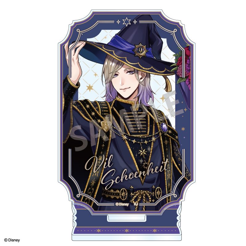 ディズニー ツイステッドワンダーランド レイヤードアクリルスタンド ヴィル・シェーンハイト ブルームバースデーVer. ("Disney Twisted Wonderland" Layered Acrylic Stand Vil Schoenheit Bloom Birthday Ver.)