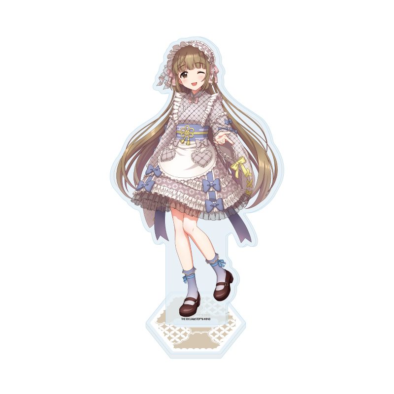 アクリルスタンド アイドルマスター シンデレラガールズ 18 依田芳乃 和洋可憐Ver.(描き下ろしイラスト) (Acrylic Stand "The Idolmaster Cinderella Girls" 18 Yorita Yoshino Wayo Karen Ver. (Original Illustration))