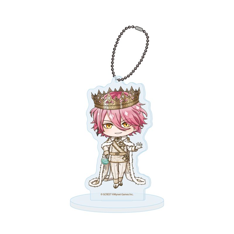 アクリルスタンドキーホルダー 夢王国と眠れる100人の王子様 56 ルルス(ミニキャライラスト) (Acrylic Stand Key Chain "100 Sleeping Princes and the Kingdom of Dreams" 56 Lullus (Mini Character Illustration))