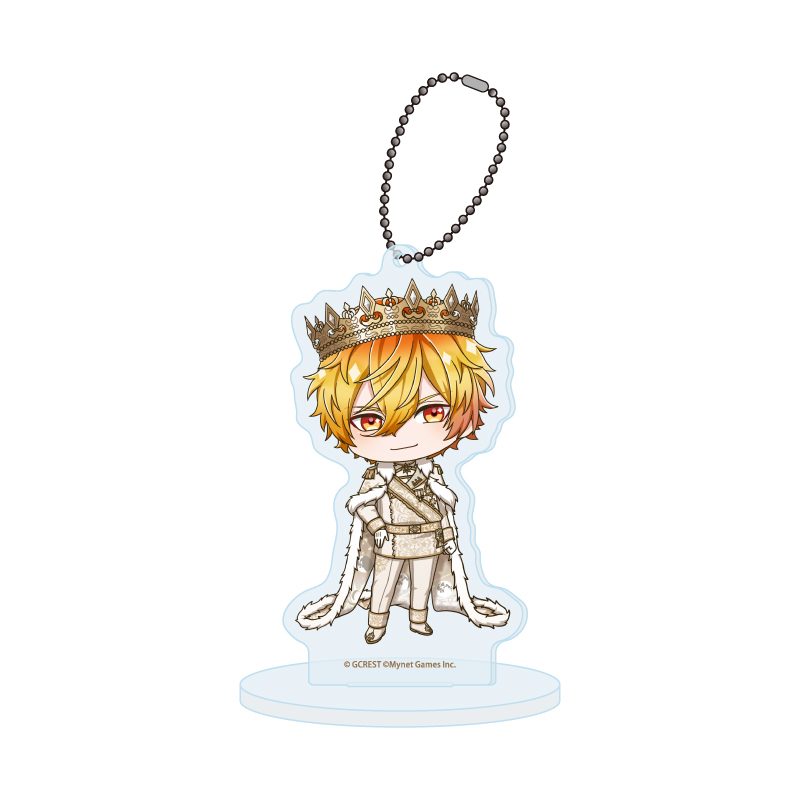 アクリルスタンドキーホルダー 夢王国と眠れる100人の王子様 59 アポロ(ミニキャライラスト) (Acrylic Stand Key Chain "100 Sleeping Princes and the Kingdom of Dreams" 59 Apollo (Mini Character Illustration))