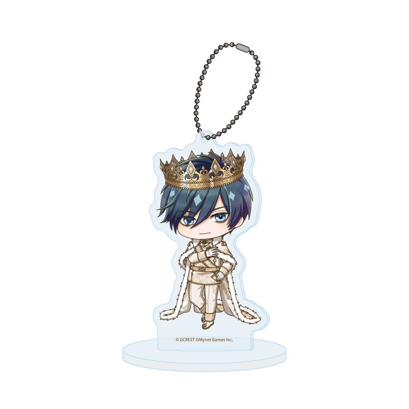 アクリルスタンドキーホルダー 夢王国と眠れる100人の王子様 64 イヴァン(ミニキャライラスト) (Acrylic Stand Key Chain "100 Sleeping Princes and the Kingdom of Dreams" 64 Ivan (Mini Character Illustration))