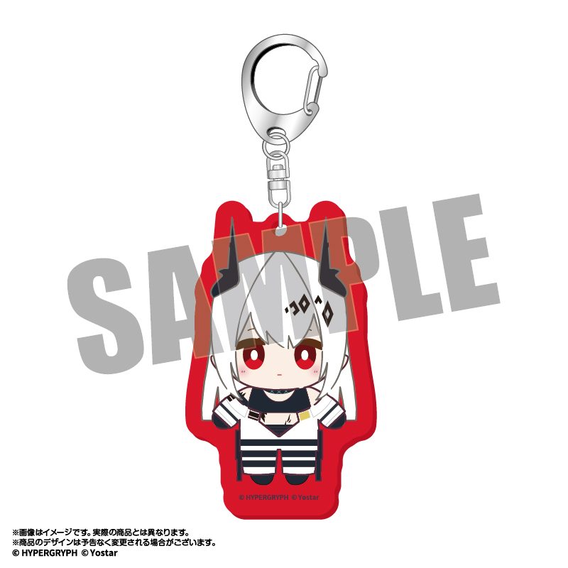 アークナイツ オペぬい カラフルアクキー マドロック ("Arknights" Ope Nui Colorful Acrylic Key Chain Mudrock)