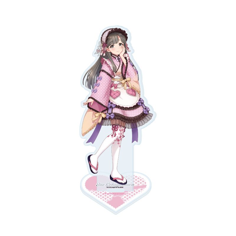 デカアクリルスタンド アイドルマスター シンデレラガールズ 04 小早川紗枝 和洋可憐Ver.(描き下ろしイラスト) (Deka Acrylic Stand "The Idolmaster Cinderella Girls" 04 Kobayakawa Sae Wayo Karen Ver. (Original Illustration))