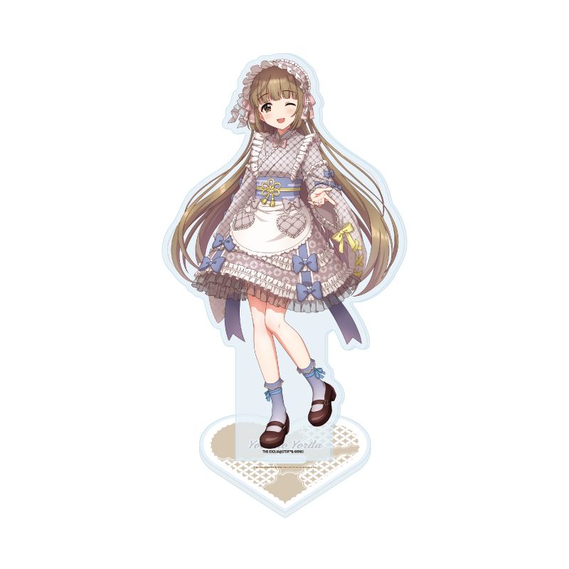 デカアクリルスタンド アイドルマスター シンデレラガールズ 06 依田芳乃 和洋可憐Ver.(描き下ろしイラスト) (Deka Acrylic Stand "The Idolmaster Cinderella Girls" 06 Yorita Yoshino Wayo Karen Ver. (Original Illustration))