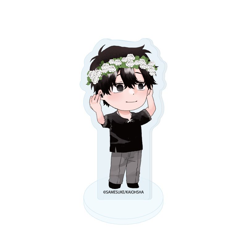 アクリルぷちスタンド 勇者は村人Aに恋をする 01 アレス(描き下ろしイラスト) (Acrylic Petit Stand "The Hero Falls in Love With Villager A." 01 Ares (Original Illustration))