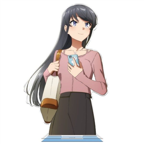 青春ブタ野郎はサンタクロースの夢を見ない アクリルキャラスタンド 桜島麻衣 ("Rascal Does Not Dream of Santa Claus" Acrylic Chara Stand Sakurajima Mai)