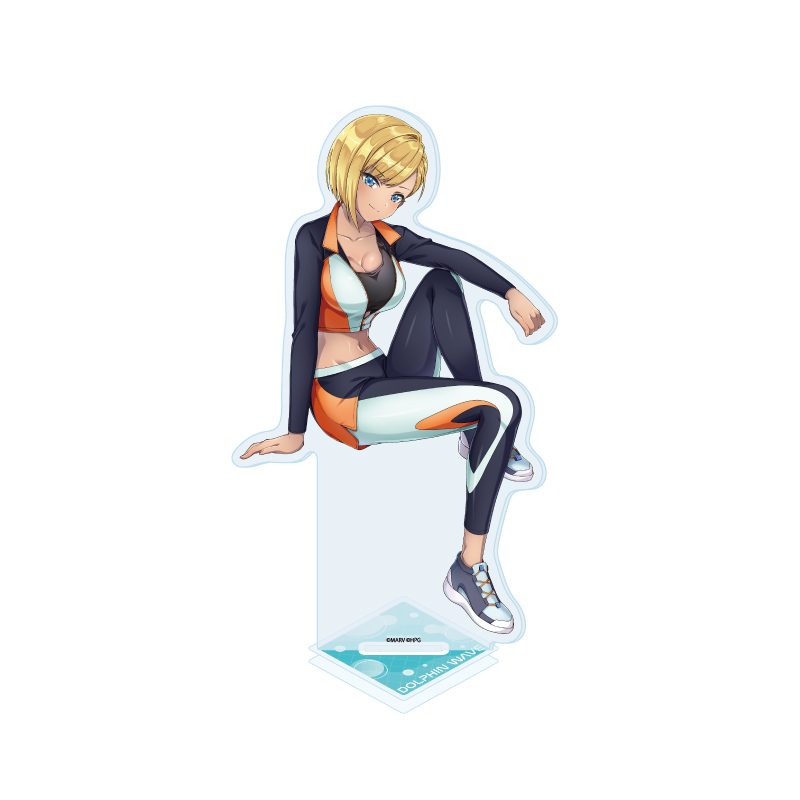 アクリルスタンド ドルフィンウェーブ 79 村早麻汐(公式イラスト) (Acrylic Stand "Dolphin Wave" 79 Murahaya Mashio (Official Illustration))