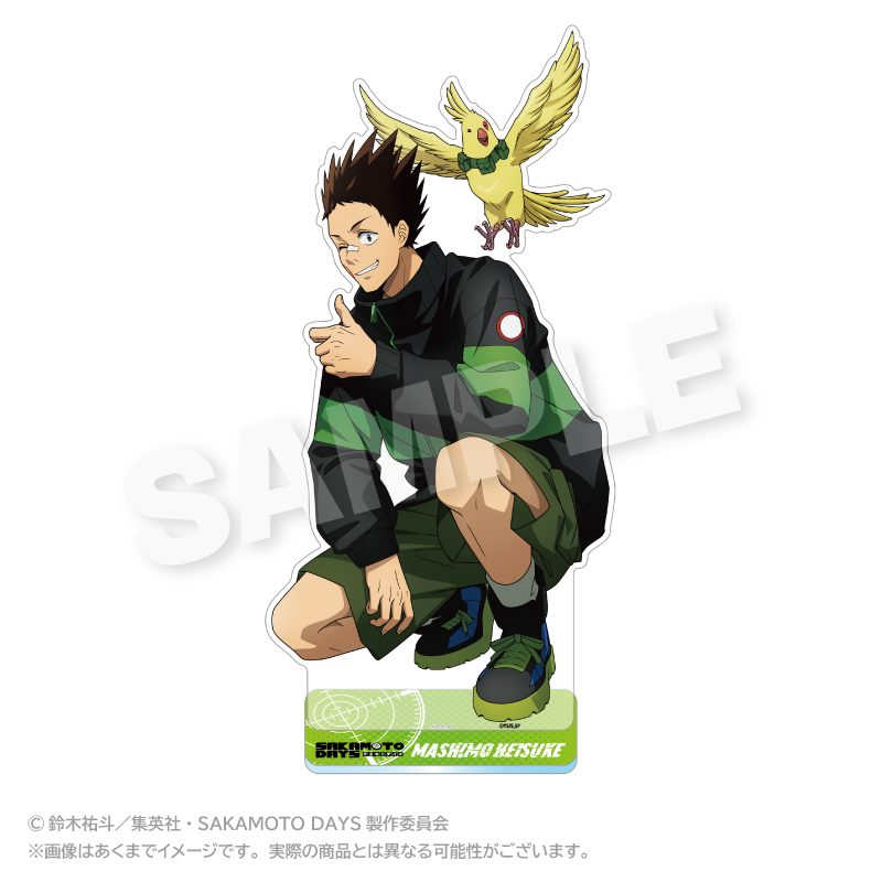 SAKAMOTO DAYS BIGアクリルスタンド しゃがみこみVer. 眞霜平助 ("Sakamoto Days" Big Acrylic Stand Crouching Ver. Mashimo Heisuke)