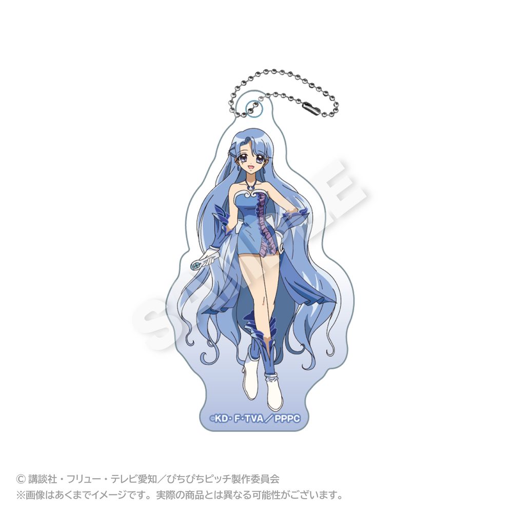 ぴちぴちピッチ アクリルキーホルダー ピュアVer. ノエル ("Mermaid Melody Pichi Pichi Pitch" Acrylic Key Chain Pure Ver. Noel)