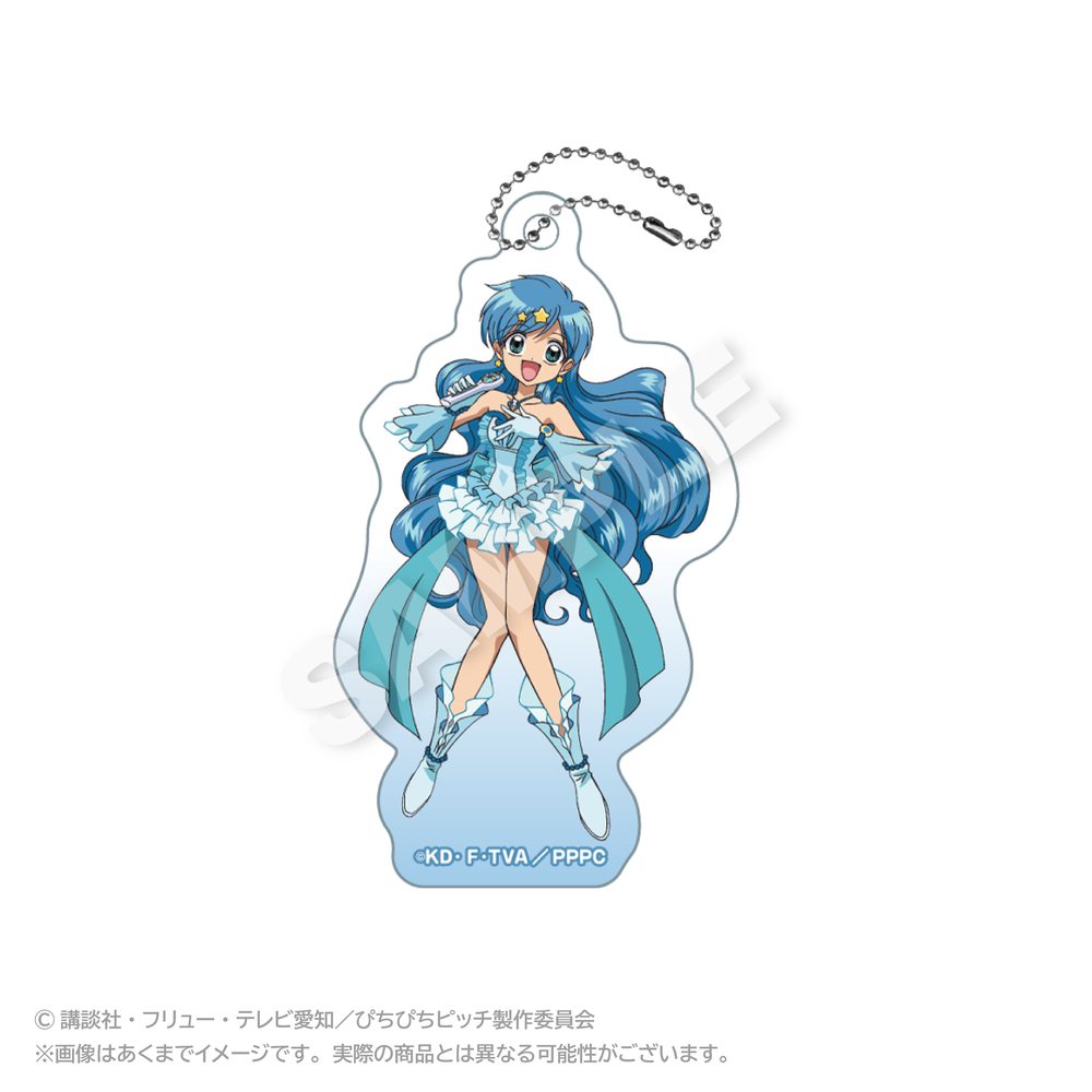 ぴちぴちピッチ アクリルキーホルダー ピュアVer. 波音 ("Mermaid Melody Pichi Pichi Pitch" Acrylic Key Chain Pure Ver. Hanon)
