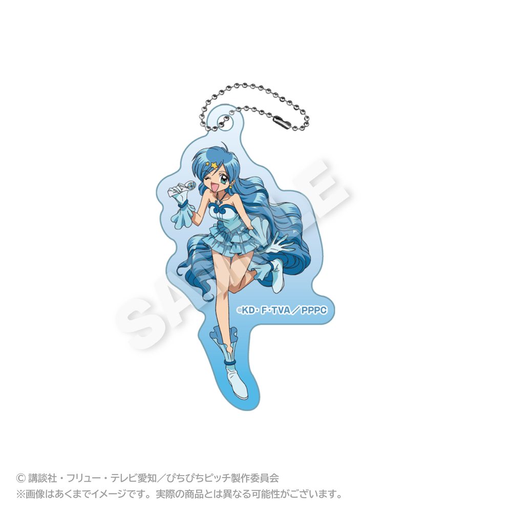 ぴちぴちピッチ アクリルキーホルダー ファーストVer. 波音 ("Mermaid Melody Pichi Pichi Pitch" Acrylic Key Chain First Ver. Hanon)