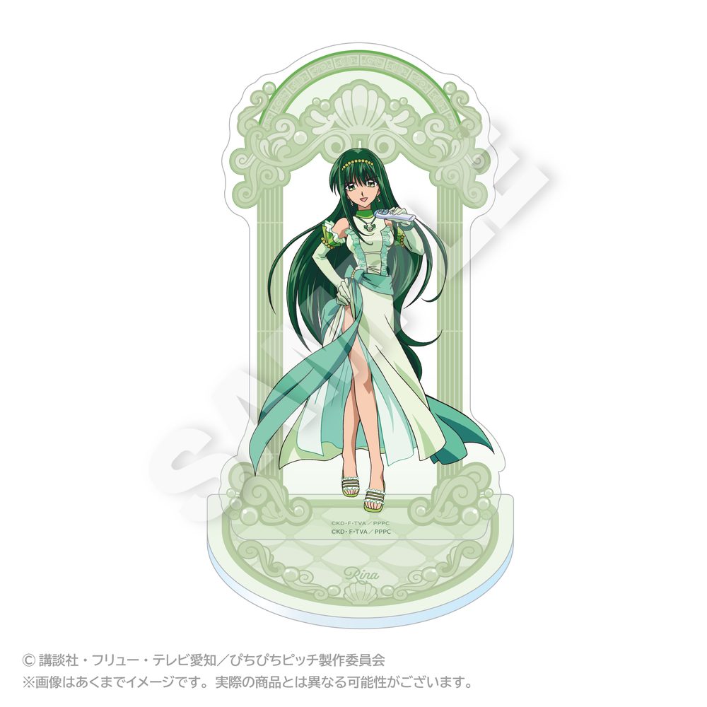 ぴちぴちピッチ アクリルスタンド ピュアVer. リナ ("Mermaid Melody Pichi Pichi Pitch" Acrylic Stand Pure Ver. Rina)