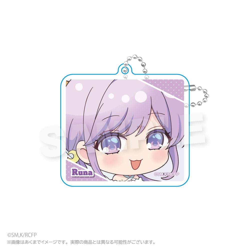 幼馴染とはラブコメにならない アクリルキーホルダー 天使Ver. 月見るなB ("You Can't Be In a Rom-Com with Your Childhood Friends!" Acrylic Key Chain Angel Ver. Tsukimi Runa B)