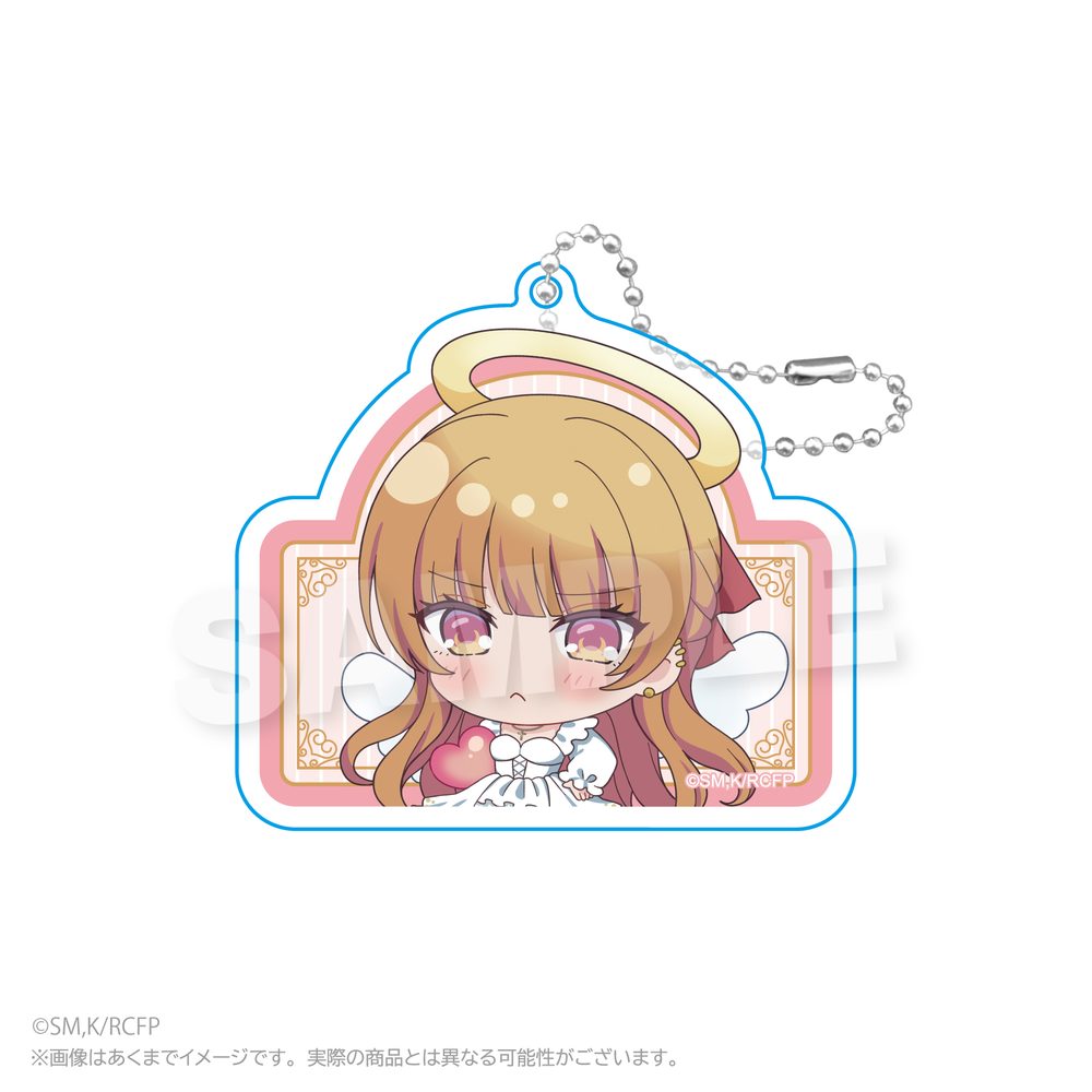 幼馴染とはラブコメにならない アクリルキーホルダー 天使Ver. 火威灯A ("You Can't Be In a Rom-Com with Your Childhood Friends!" Acrylic Key Chain Angel Ver. Hiodoshi Akari A)