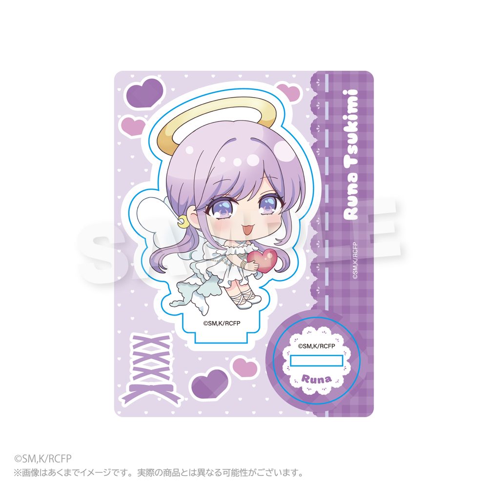 幼馴染とはラブコメにならない ミニキャラスタンド 天使Ver. 月見るな ("You Can't Be In a Rom-Com with Your Childhood Friends!" Mini Character Stand Angel Ver. Tsukimi Runa)