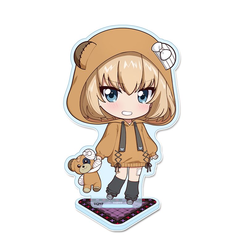 ガールズ&パンツァー 最終章 ぷちちょこアクリルスタンド カチューシャ サブカルファッションVer. ("GIRLS und PANZER das Finale" Puchichoko Acrylic Stand Katyusha Subculture Fashion Ver.)